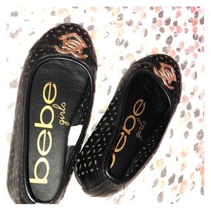 Bebe toddler flats